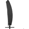 Image de Housse de protection pour parasol déporté - PROLOISIRS - Avec tuteur - Gris - Ø 350 3 x 3 et 3 x 4 m