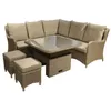 Image de Salon De Jardin Toulon - Alu/Resine - Brun/Taupe