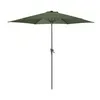 Image de Parasol de jardin - PROLOISIRS - Ø 300 cm - Aluminium et acier - Kaki - Inclinable avec manivelle