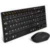 Image de Advance Cls-slim-bk Clavier Souris Incluse Universel Rf Sans Fil Azerty Français Noir