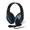 Image de Spirit Of Gamer PRO-SH5 - PS4 Edition - micro-casque - circum-aural - filaire - jack 3,5mm - noir, bleu - pour Sony PlayStation 4, Sony PlayStation 4 Pro, Sony PlayStation 4 Slim en occasion ou reconditionné