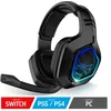 Image de Casque Micro Sans Fil Gamer Xpert-H900 2,4 Ghz Pour Ps4/Xbox One/Switch/Pc/Mac RÃ©tro ÃclairÃ© Bleu - 10h D'autonomie en occasion ou reconditionné