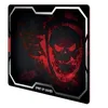 Image de Tapis de souris Gamer - SPIRIT OF GAMER - Smokey Skull - Texture ultrafine - Base caoutchouc - Rouge