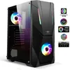 Image de Boitier PC Gamer - SPIRIT OF GAMER - ROGUE V - ATX/mATX/ITX - 2 Ventilateurs LED ARGB 120mm - Verre Trempé