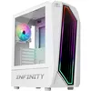Image de Boîtier PC Gamer - Spirit Of Gamer - INFINITY ARTIC - Blanc - RGB - Verre Trempé