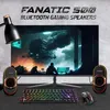 Image de Enceinte Gaming - Spirit of Gamer - FANATIC 500 DARK - Bluetooth 5.1 - 12W Crête - RGB