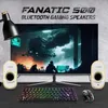 Image de Enceinte Gaming RGB - Spirit of Gamer - FANATIC 500 ARTIC - Bluetooth 5.1 - 12W Crête - Compacte