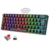 Image de Clavier mécanique sans fil azerty spirit of gamer xpert k200 bluetooth noir