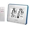 Image de Station La Crosse Technology WS6812WHI-BLU avec températures et phases de lunes Blanc et Bleu