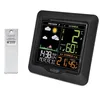 Image de Station Météo La Crosse Technology WS6822BLA-B avec écran colorée Noir