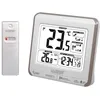 Image de Station La Crosse Technology WS6811WHI-TAUPE avec températures et Alertes Blanc et Taupe