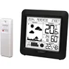 Image de Station Météo La Crosse Technology WS6823-BLA avec Prévisions et signal DCF Noir