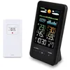 Image de Station Météo La Crosse Technology WS6205-BLA avec écran coloré Noir