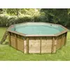 Image de Piscine Bois Océa 4,30 X 1,20 M - Liner Beige - Ubbink