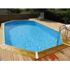 Image de Piscine Bois Océa 6,10 X 4,00 X 1,30 M - Liner Beige - Ubbink