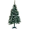 Image de Sapin De Noel Artificiel Vert Pointes Blanches - 2.10m Christmas Day 4179