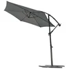 Image de Parasol Alu Mat Déporté 3m Gris Anthracite