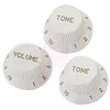 Image de Yellow Parts Ez1215w Boutons De RÃ©glage Blancs Pour Guitare St  (3 PiÃ¨ces) en occasion ou reconditionné