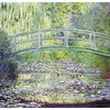 Image de Puzzle dart en bois découpé main Michèle Wilson - Le pont japonais - 350 pièces - Tableaux et peintures