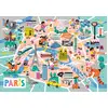 Image de Michèle Wilson Puzzle Balade A Paris - Puzzle En Bois 50 Pièces