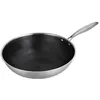 Image de LAGUIOLE CUISSON - Wok 32cm triplex - BlackSteel