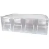 Image de Housse de protection pour table rectangulaire - RIBILAND - PRH090200X101 - Eco Platinium - Blanc