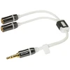 Image de Real Cable Dédoubleur audio iPlug J35M2F - 0,20 m