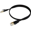 Image de Real Cable E-NET 600-2, Cable RJ45 Cat 6a/UTP (noir) - 15 m