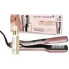 Image de Lisseur vapeur - SAINT ALGUE - Coffret Premium Demeliss TITANIUM LOVE - Coloris Exclusif + Soin Kératine 100ml - Lissage Intense
