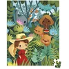 Image de Puzzle En Carton Janod Inspiré De Rousseau Avec Poster 100 Pièces