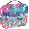 Image de Puzzle Janod Sirènes 24 Pièces Multicolor Carton