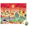 Image de Puzzle 54 pièces - JANOD - Réserve animalière - Moins de 100 pièces - 5 ans - Multicolore