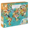 Image de Puzzle Éducatif Juratoys-janod 200 Pièces Multicolor Carton