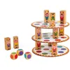 Image de Jeu dadresse JANOD - Acrobat - Pour Enfants de 5 Ans et Plus - Tour de Pions en Bois Multicolores