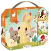 Image de 4 Puzzles Évolutifs Animaux de la Ferme - 6-9-12-16 Pièces - Jouets Enfant - Jeux Éducatifs - Fabriqué en France - Dès 24 Mois