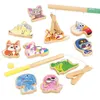 Image de Pinces à la Ligne Applepop - Jeu dAdresse pour Enfants - 2 Pinces + 10 Animaux + 1 Sac - Jouet en Bois FSC - Dès 3 ans