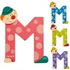 Image de JANOD Lettre décorative Clown M en bois