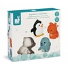 Image de Janod 4 Gicleurs De Bain Les Animaux Polaires