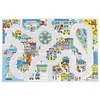 Image de Tapis de jeu - JANOD - Circuit Ville - Antidérapant - 120 x 78 cm - Pour enfants dès 2 ans