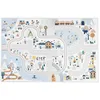 Image de Tapis de jeu - JANOD - Vallée blanche - Antidérapant - 120 x 78 cm - Pour enfants dès 2 ans