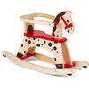 Image de Cheval à Bascule en Bois Caramel - JANOD - Système Anti-Bascule - Dès 1 An