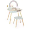 Image de Licorne - Coiffeuse pour enfant - JANOD - J06464 - Beige - Bois / MDF - Dès 3 ans