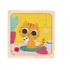 Image de Puzzle Chat Peanut en bois