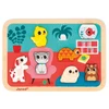 Image de Jeu D Éveil Janod Chunky Sweet Puzzle Les Animaux Familiers