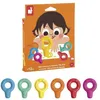 Image de Crayons de cire - JANOD - Mes premiers crayons - 6 couleurs - 12 mois+ - Conçus pour petites mains