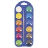 Image de Peinture à leau - JANOD - J07409 - 12 pastilles multicolores - avec pinceau - dès 3 ans