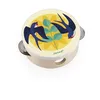 Image de Petit Tambourin en bois - Gioia - JANOD - J07666 - Jaune - Bois (contreplaqué) métal - Dès 18 mois