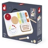Image de Table Musicale Bébé Confetti En Bois Multicolore Avec Xylophone Et Mailloches Janod