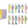 Image de Créez 12 Poissons En Papier Avec Stickers - Activité Créative Pour Enfants