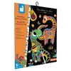 Image de Jeu créatif - JANOD - Scratch Art Dinosaures - Enfant - 3 ans et plus - Dinosaures colorés à gratter